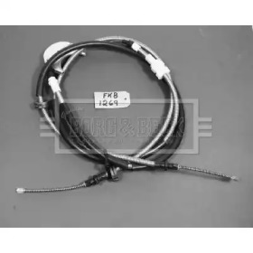 BORG & BECK bkb1269 -  Трос, стояночная тормозная система